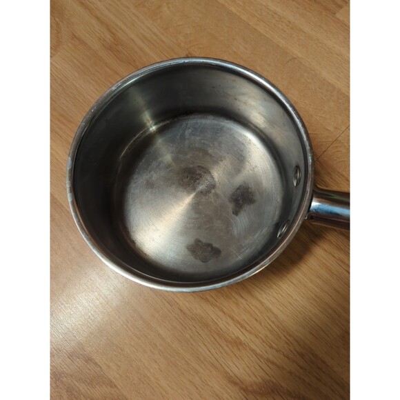 Wolfgang Puck Cafe Collection Pot Pan 7" 18/10  Stainless Steel No Lid - Picture 2 of 5